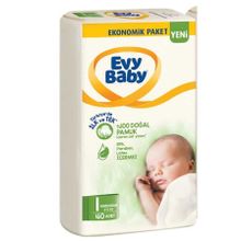 Evy Baby No:1 Yenidoğan 40 Adet Bebek Bezi