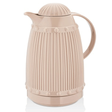 EW's Kitchenware Ews Akrilik 1.5 LT Süt Kahve Rengi Barok Termos
