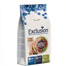Exclusion 1,5 kg Monoprotein Tavuklu ve Narlı Düşük Tahıllı Kısırlaştırılmış Kedi Maması