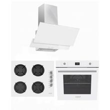 Exep Plus Line EF260 - EO320 - ED401 Beyaz 3'lü Ankastre Set