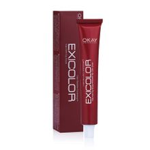 Exicolor 6.75 Koyu Kumral Kahve Akaju 60 ml Saç Boyası