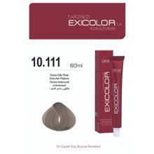 Exicolor 60 ml 10.111 Ekstra Küllü Pilatin Tüp Saç Boyası