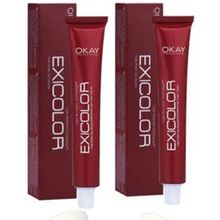 Exicolor 7.0 Yoğun Kumral 2x60 ml Saç Boyası