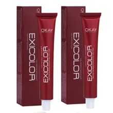 Exicolor 7.08 Kumral Kum Beji 2x60 ml Saç Boyası