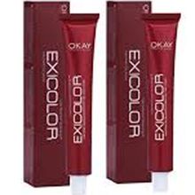 Exicolor 8.1 Küllü Açık Kumral 2x60 ml Tüp Saç Boyası