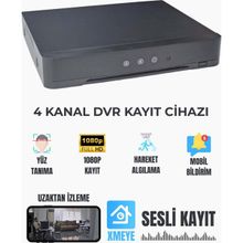 Exitcam 4 Kanal Xmeye Destekli Sesli Kayıt Özellikli Dvr Kayıt Cihazı - Beyaz