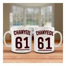 EXO - Chanyeol 61 Rakam Baskılı Kupa Bardak