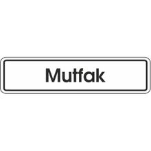 Extra Fix Pvc Mutfak Uyarı Levhası
