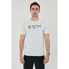Exuma 1412063-100 Beyaz Erkek T-shirt