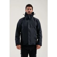 Exuma 2111153 Siyah H Winter Jacket M 3 in 1 Erkek Mont