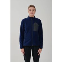 Exuma 2322003-410 Lacivert Tam Fermuarlı Kadın Polar