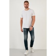 Exxe 629DSK004 Lacivert Erkek Kot Pantolon