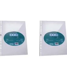 Exxo 100'lü A4 2'li Delikli Poşet Dosya