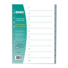 Exxo TS110 Pp 1-10 Rakam Ayraç Seperatör