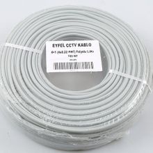 Eyfel EF-C400 4+1 2x0.22 Folyolu Lüks 100 M CCTV Kablo