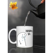 Eylül Design Iyiyim Ya Yazılı Eğlenceli Özel Tasarım Baskılı Kupa Bardak Hediye Bardak
