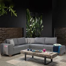 Eymense Loft Gri Köşe Koltuk Takımı