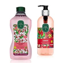 Eyüp Sabri Tuncer 1.5 lt Japon Kiraz Çiçeği + 500 ml Amber Doğal Zeytinyağlı Sıvı Sabun
