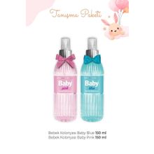 Eyüp Sabri Tuncer 2x150 ml Pink Blue Bebek Kolonyası Seti
