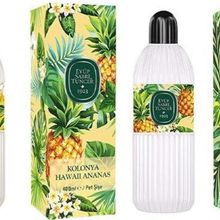 Eyüp Sabri Tuncer 3x400 ml Klasik Limon + Hawaii Ananas + Ayvalık Zeytin Çiçeği Kolonyası