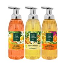 Eyüp Sabri Tuncer 3x500 ml Ananas + Portakal + Mandalina Köpük Sabun
