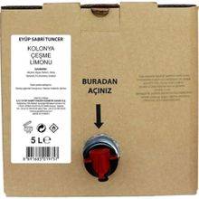 Eyüp Sabri Tuncer 5 lt Bag In Box Endüstriyel Çeşme Limonu Kolonyası