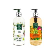 Eyüp Sabri Tuncer 500 ml Beyaz Sabun + 500 ml Bodrum Mandalinası Sıvı Sabun