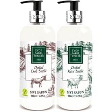 Eyüp Sabri Tuncer 500 ml Keçi Sütlü + 500 ml Eşek Sütlü Sıvı Sabun