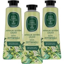 Eyüp Sabri Tuncer Ayvalık Zeytin Çiçeği 3x50 ml El Ve Vücut Kremi