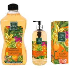 Eyüp Sabri Tuncer Bodrum Mandalinası 1500 ml ve 500 ml Sıvı Sabun + 400 ml Kolonya