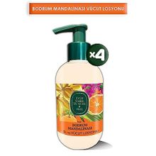 Eyüp Sabri Tuncer Bodrum Mandalinası 4x280 ml El ve Vücut Losyonu