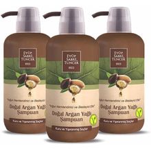 Eyüp Sabri Tuncer Doğal Argan Yağlı 3x600 ml Şampuan