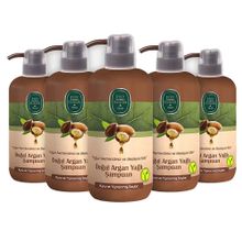 Eyüp Sabri Tuncer Doğal Argan Yağlı 5x600 ml Şampuan