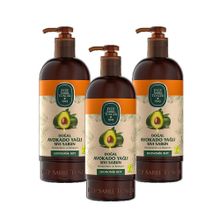 Eyüp Sabri Tuncer Doğal Avokado Yağlı ve Zeytinyağlı 3x750 ml Sıvı Sabun Seti