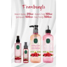 Eyüp Sabri Tuncer Frambuazlı 210 ml Saç Bakım Spreyi + 100 ml Saç Yağı + 500 ml Şampuan + 500 ml Toniği