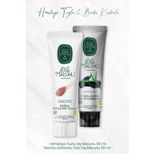 Eyüp Sabri Tuncer Himalaya Tuzlu + Bambu Karbonlu 2x90 ml Diş Macunu