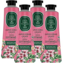 Eyüp Sabri Tuncer Japon Kiraz Çiçeği 4x50 ml El Ve Vücut Kremi