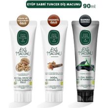 Eyüp Sabri Tuncer Karanfil + Bambu + Ceviz 3x90 ml Diş Macunu