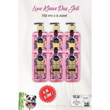 Eyüp Sabri Tuncer Love Kisses 6x750 ml Duş Jeli