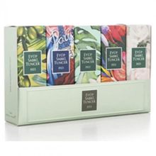 Eyüp Sabri Tuncer Set 3 16 ml 5'li Ç.Limonu Amber B. Mandalina Okyanus Tütün Cam Şişe Sprey Kolonya