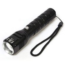 F.B.I F-82 T6 Led Zoomlu 2000 LM Yüksek Işık Şarjlı El Feneri