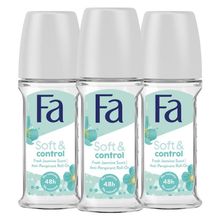 Fa Soft-Control 3x50 ml Roll-On