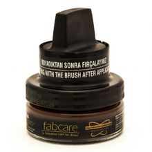 Fabcare 1001 Cam Kavanoz 50 ml Kahverengi Krem Deri Boya