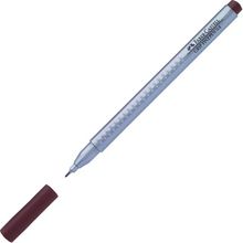 Faber Castell 0.4 mm Kahve Grip Finepen Keçe Uçlu Kalem