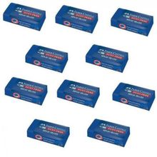Faber Castell 10 Adet Dust Free Mavi Sınav Silgisi