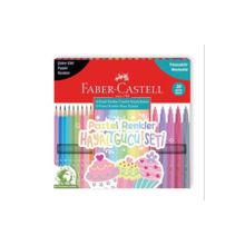 Faber Castell 10 Pastel 10 Keçeli Keçeli&Kuru Boya Pastel Renkler Hayal Gücü Seti