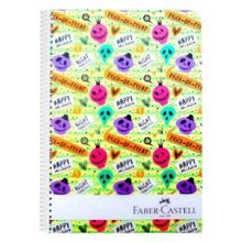 Faber Castell 100 Yaprak B5 Çizgili 17x24 Telli Plastik Kapak Defter