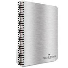 Faber-Castell 100 Yaprak Çizgili PP Kapak Metalik Defter