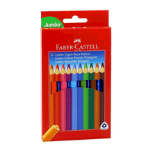 Faber-Castell 1116615 12 Renk Jumbo Üçgen Kuru Boya