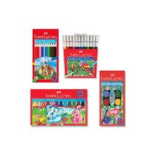 Faber Castell 12 Li Kuru Sulu Pastel Keçeli Boya 4 Lü Boya Seti PRA-2021844-1867